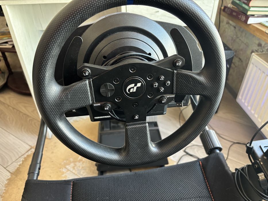Thurstmaster t300rs gt+ плюс складной кокпит шифтер и ручник