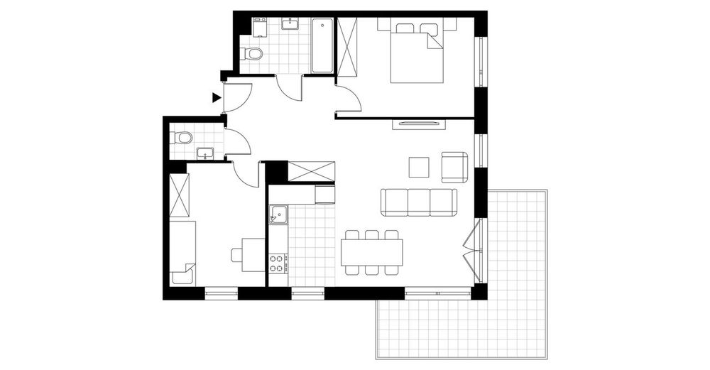 3-pokojowe mieszkanie 66m2 + balkon Bezpośrednio