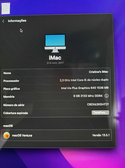 iMac 21.5" (2017) | i5