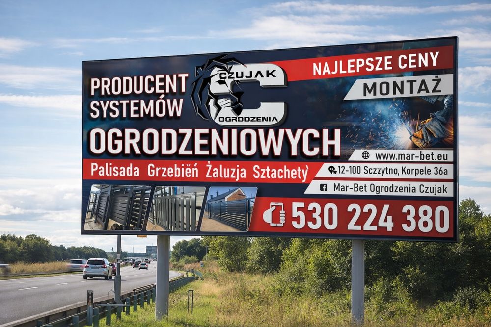 Firma z Mazur Ogrodzenia 15  lat Czujak Montaż