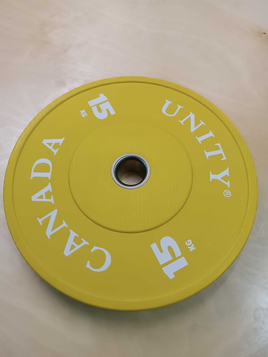 Диски бамперные для штанги для кроссфита и тяжёлой атлетики.