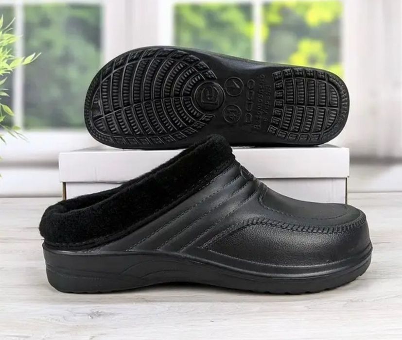 Чоловічі  утеплені сабо, калоші  (36-46)