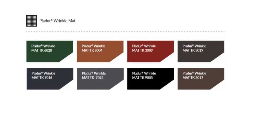 BLACHOTRAPEZ blachodachówka 1 modułowa KUGA MAT TK ral 7016 NOWOŚĆ