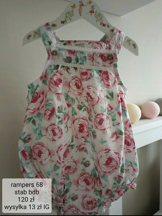 Rampers newbie 68 limited edition róże