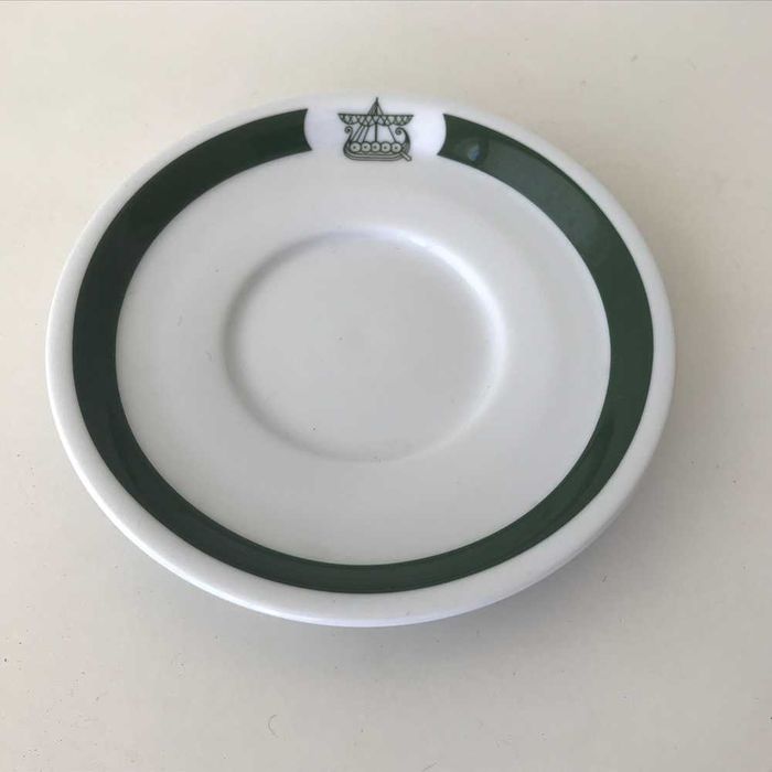 Prato coaching days Alfred Meakin pires vista alegre vidro azul antigo