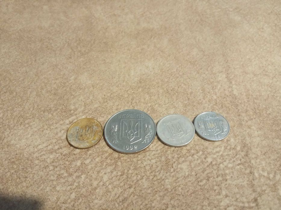 Монеты 1992, 1993 г