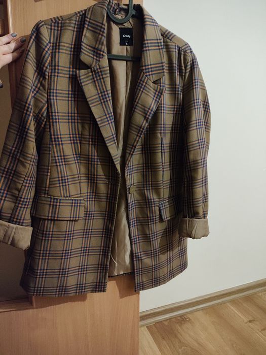 Marynarka Sinsay w kratkę