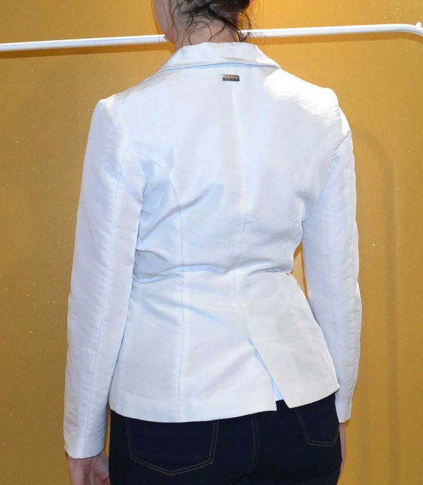 Żakiet marynarka biała Trussardi XS 34 S 36 M 38