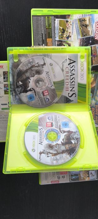 Conjunto de 3 jogos Xbox 360 em boas condições+4 danificados