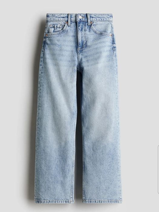 Дитячі джинси h&m блакитні на дівчину 8-9років