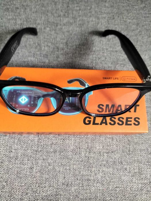 Smart Glasses AI okulary inteligentne głośniki tłumacz