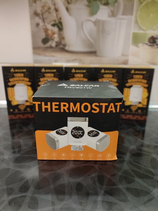 Термостат для радіатора Thermostat Salcar TRV801W, аналог aqara
