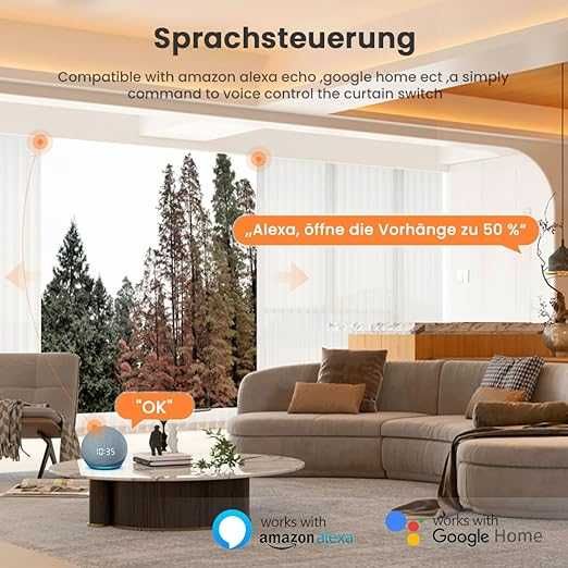 Moduł WiFi + RF do Rolet MIUCDA Sterownik Rolet, Markiz, Żaluzji, APP