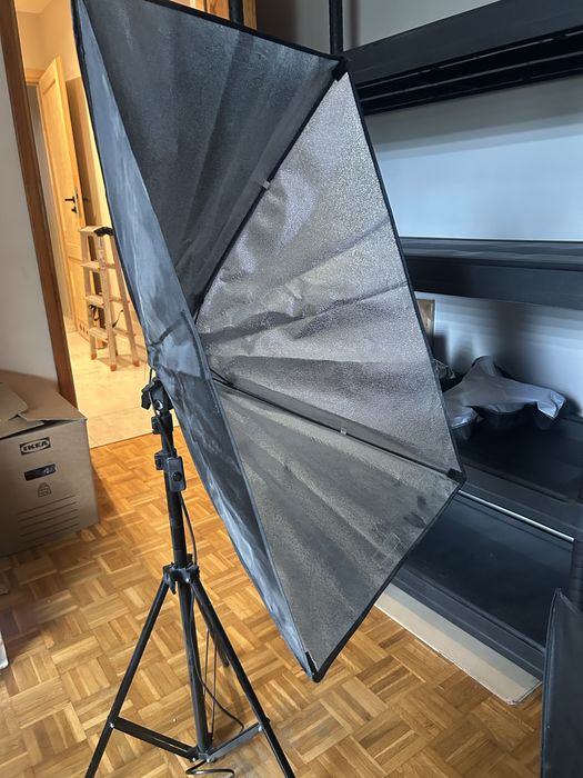 Zestaw oswietleniowy sofbox 2x