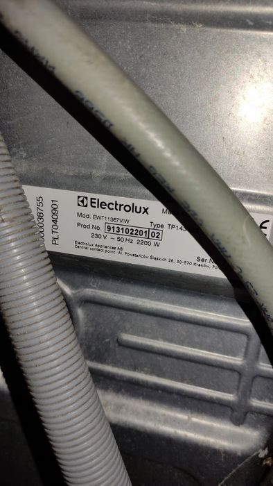Pralka Electrolux EWT1137VIW