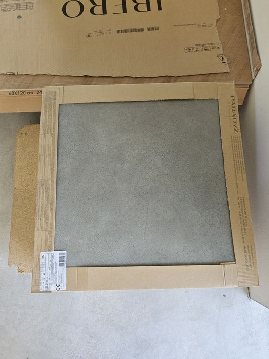 Płytki 60x60 gres szkliwiony 12.87m2 Paradyż Tambre Grey
