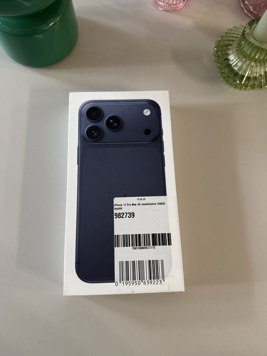 NOWY iPhone 17 Pro Max 256GB Niebieski