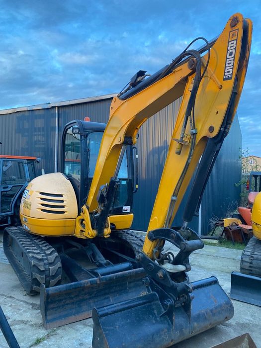 Jcb mini koparka 8055 2014rok