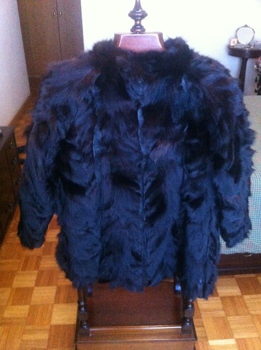 Casaco em pele de Vison