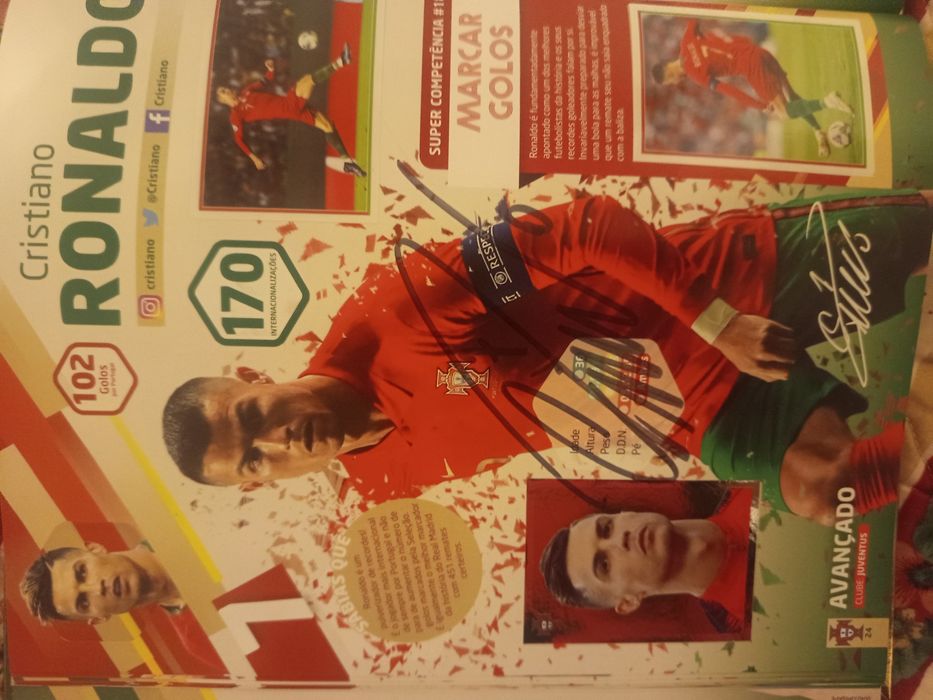 Fome de vencer 2021 assinada por CR7 completa.