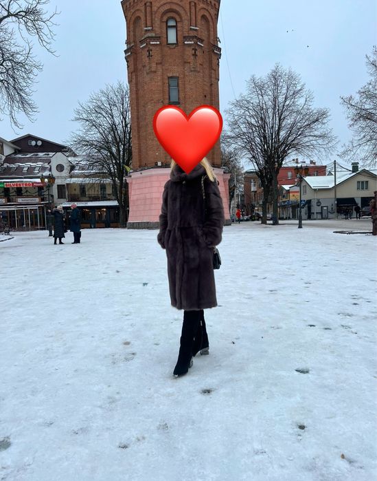 Шуба норкова нова