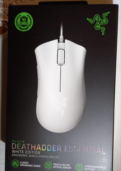 Миша Razer DeathAdder Essential White