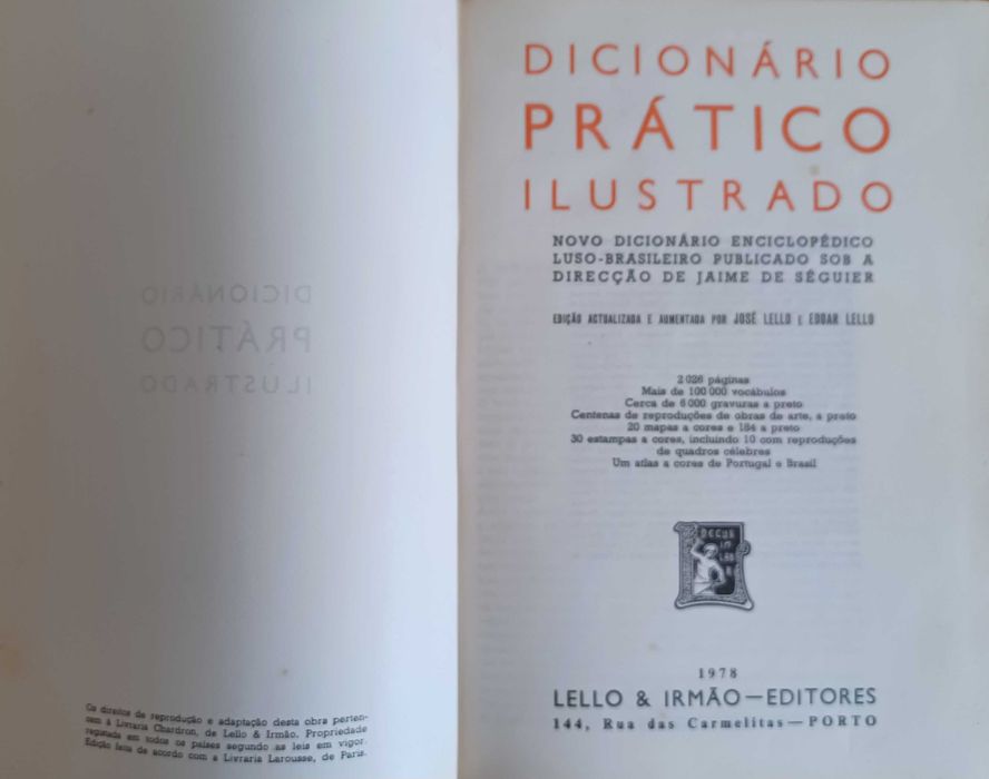 Dicionário Prático Ilustrado Lello