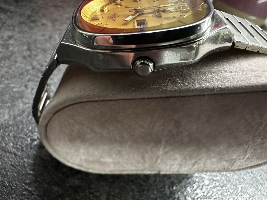 Продам наручные часы citizen апельсин винтаж мужская модель