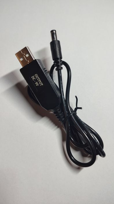 Кабель для роутера та павер банку!9V