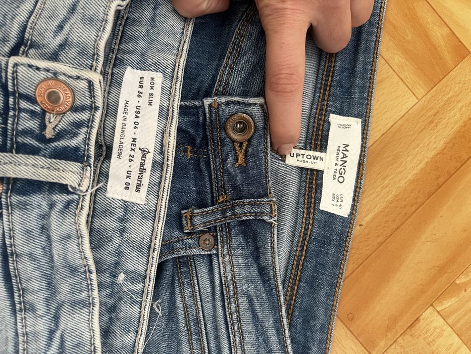 Джинси Zara, Stradivarius, Mango, Yessica розмір М
