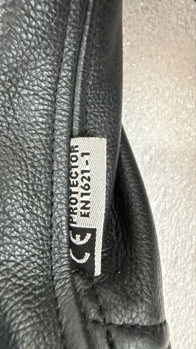 Fato de couro motard