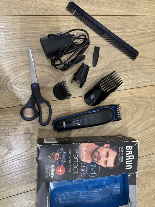 Braun MGK 3045 BT/BLU – kompletny zestaw + gratis