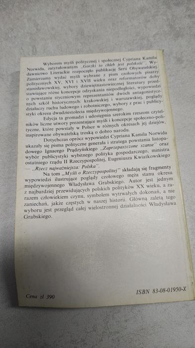 Myśli o Rzeczypospolitej. Władysław Grabski