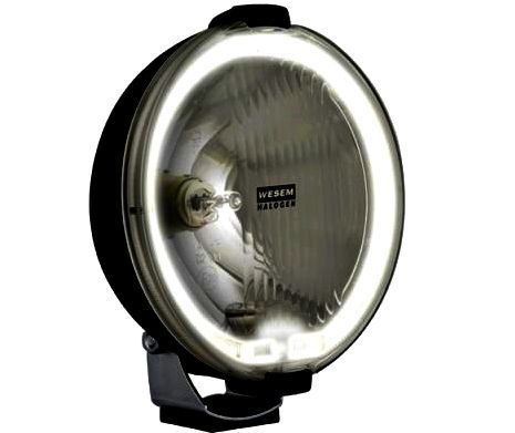 HALOGEN DALEKOSIĘŻNY Z RINGIEM LED DIODOWYM Lampa