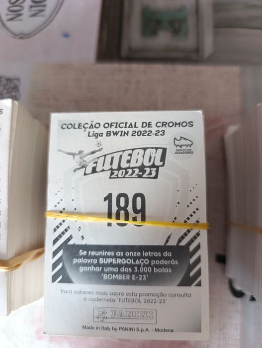 Cromos coleção 2021/22  2022/23