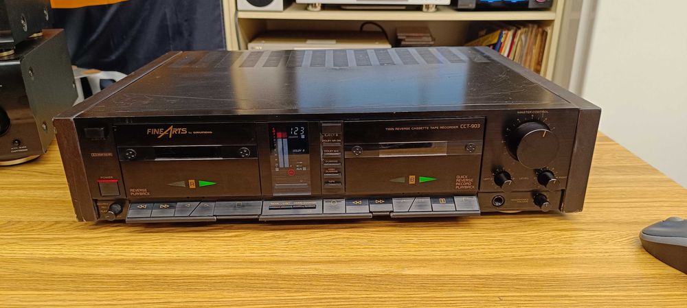 Кассетна дека Grundig Fine Arts T-903 (відео роботи! )