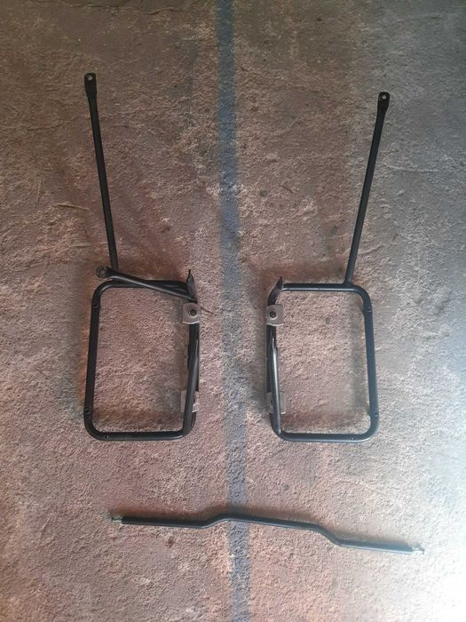 Suporte ferros para malas laterais givi Trekker Africa twin xrv 750