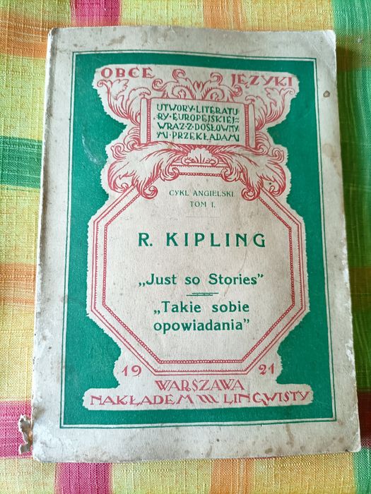 R. Kipling 1921r. Unikat