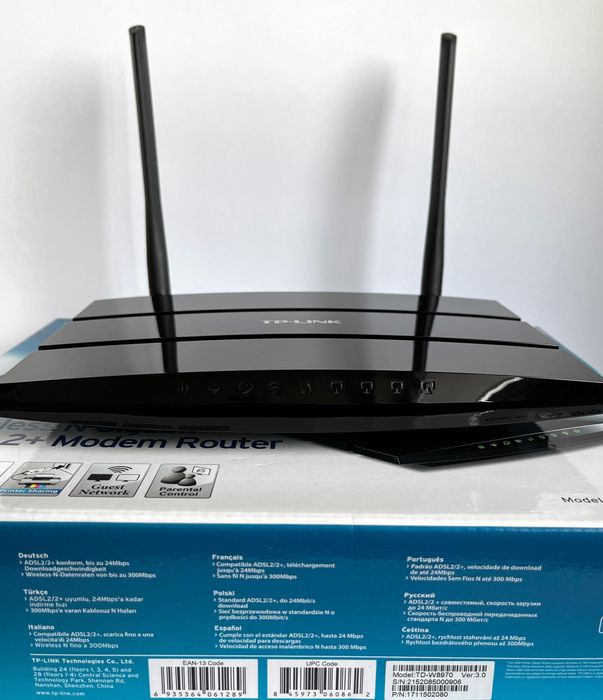 Router TP-Link TD-W8970,