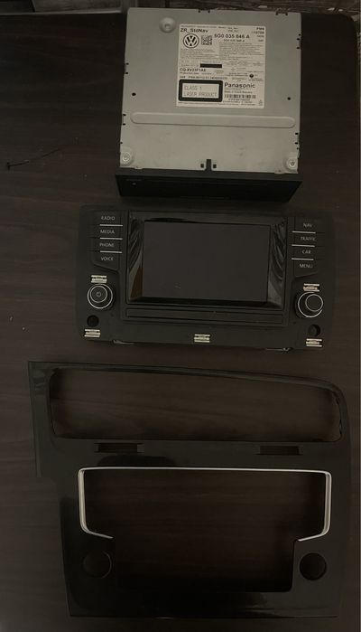 Rádio Original do Golf 7 GTD de 2014