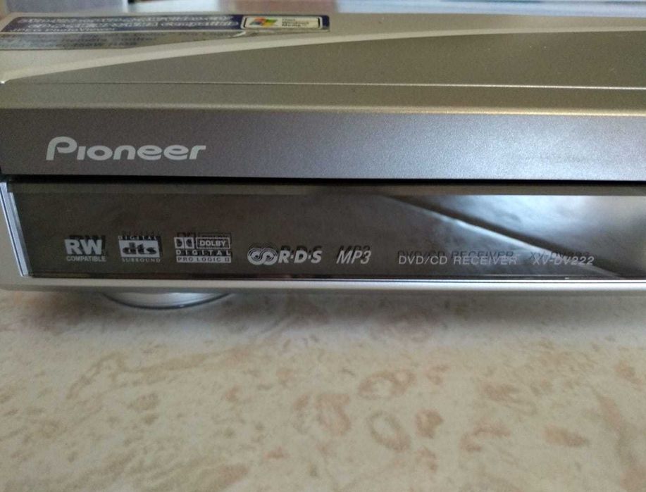 Sistema de Som e Vídeo PIONNER XV-DV313, Home Cinema 5.1 com comando