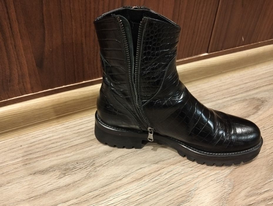 Италия ботинки натуральная кожа