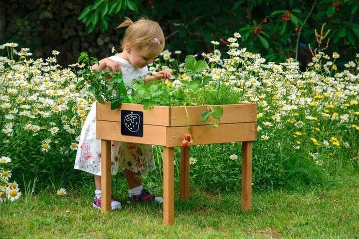 KWIETNIK DONICA grządka podwyższana 40x50x45 z Folią Ochronną Rabatka