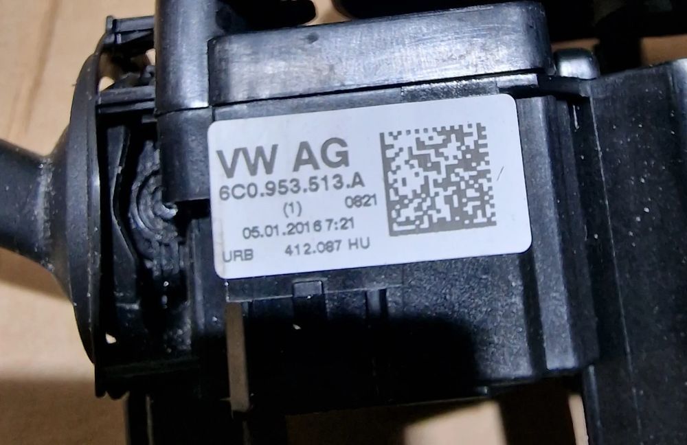 przełącznik zespolony taśma 6c0959653 6c0953513a vw polo 6c