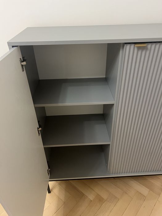 Komoda i szafka rtv Marki KOMFORT szara