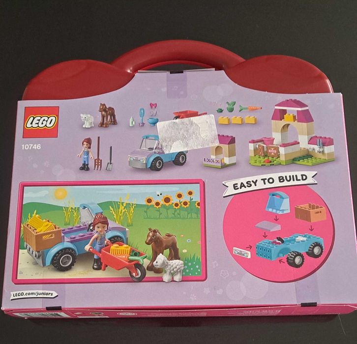 LEGO Juniors 2-7 Friends Mala da Quinta NOVO