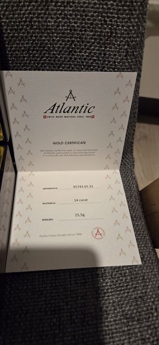 Atlantic seagold 38mm  stan idealny jak nowy!!