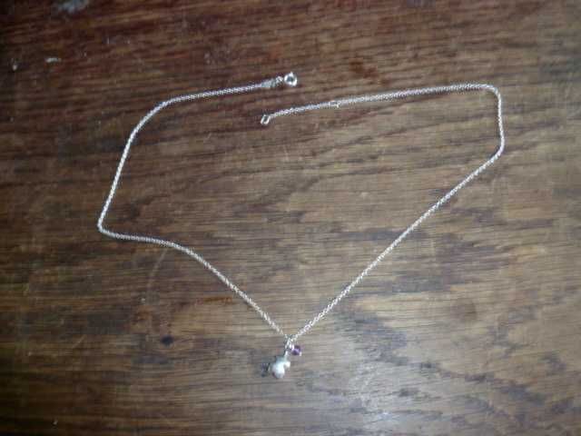 Srebrny naszyjnik 925 TOUS BEAR dł.45cm