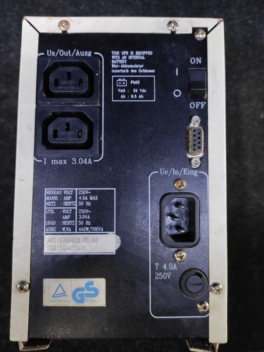 Источник бесперебойного электропитания (ИБП/UPS) Merlin Gerin Pulsar S