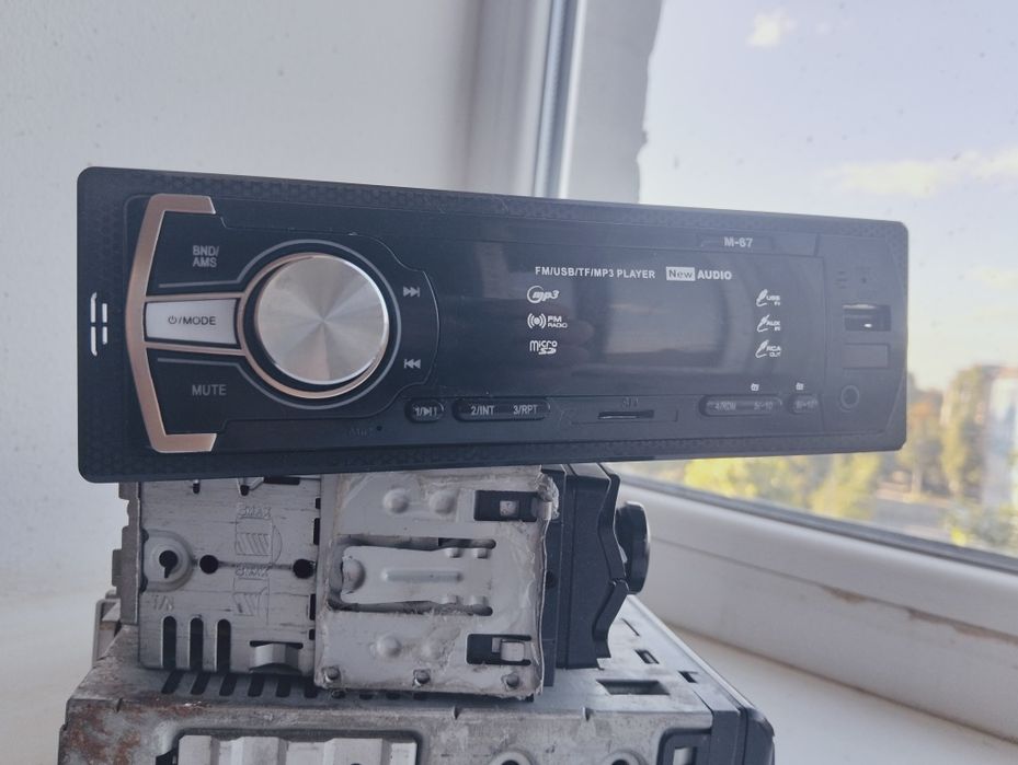 Магнитола New Audio M-67,sony DSX-A30 и JVC KD-R407